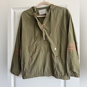 Women’s Green Quarter Zip Jacket